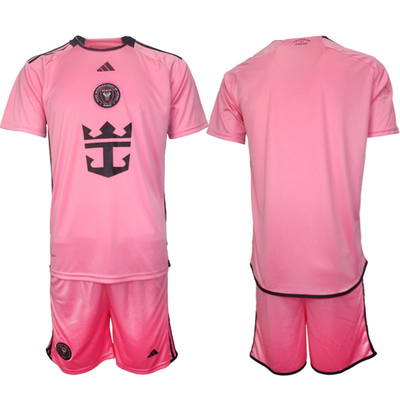 Men 2024-2025 Season Inter Miami CF home Pink Blank Soccer Jersey